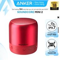 Loa bluetooth SOUNDCORE Mini 2 6W by Anker - A3107 - Đỏ