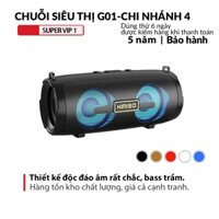 Loa bluetooth Stereo KIMISO KMS-222 hỗ trợ FM/AUX/USB/TF kèm dây đeo tiện dụng (nhiều màu) shopbaobao28