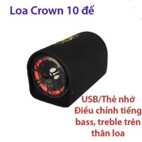 Loa bluetooth SUB CROWN 10 tròn, Crown 10 vuông