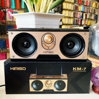 Loa Bluetooth SUNTEK KIMISO KM7 Cao Cấp Có Giá Đỡ Điện Thoại, Bass Căng Siêu Trầm, Loa To, Pin Siêu Trâu