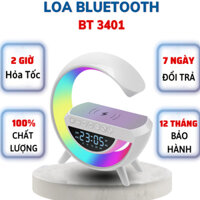 Loa Bluetooth Thông Minh, Sạc Không Dây, tích hợp sạc không dây 15w,Đèn Led Theo Nhạc, Đèn Ngủ, Kết Nối Máy Tính Mẫu Chữ