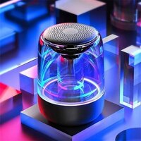 Loa Bluetooth Trong Suốt Đèn LED Âm Thanh Vòm Super Bass C7 Loa C7 Plus