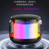 Loa Bluetooth trong suốt khoa học viễn tưởng cho điện thoại và máy tính, loa mini không dây di động cho gia đình và ngoài trời