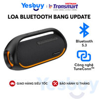 Loa bluetooth TRONSMART BANG Công suất 60W, Đèn led RGB theo nhịp - Công nghệ TuneConn, SoundPulse - 8 hiệu ứng EQ - Hàng chính hãng