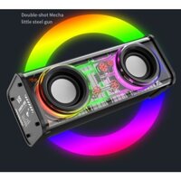 LOA BLUETOOTH V8 PHONG CÁCH, CÁ TÍNH, XÁCH TAY NHỎ GỌN, NGHE NHẠC HAY, CÓ ĐÈN LED ĐỔI MÀU ĐẸP, SINH ĐỘNG