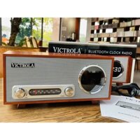 Loa Bluetooth Victrola Âm thanh nổi có Đài FM đồng hồ kỹ thuật số âm siêu trầm -TBITOT TECH
