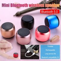Loa bluetooth VIRWIR có micrô âm thanh du lịch không dây ngoài trời loa mini kích thước nhỏ loa siêu trầm thông minh
