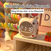 Loa Bluetooth Với chức năng đồng hồ báo thức Miễn phí Giving Stickers