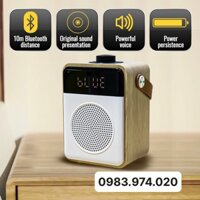 Loa Bluetooth VS1 Công Suất 10W, Bluetooth 5.0, Dung Lượng Pin 600mA, Âm Thanh Tuyệt Đỉnh, Hỗ Trợ Phát BT, FM, USB, TF,