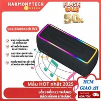 Loa Bluetooth W3 2024, 2 Loa Kèm Đèn Leb Đa Màu, Âm Thanh Siêu Hay Công Suất Lớn Loa Bass Cực Căng | Harmony Audio - W3