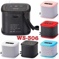 Loa Bluetooth WSTER WS 306 Mini Siêu Hay, Loa Di Động Cầm Tay, Âm Thanh To, Pin Trâu, Có Dây Đeo Tiện Lợi