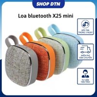 Loa bluetooth X25 mini xách tay nhỏ gọn, Loa cầm tay mini sử dụng 2h sạc pin điện thoại tiện lợi