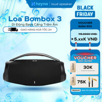 Loa Bluetooth Xách Tay JBL Boombox 3 - Fullbox, Âm Bass Cực Hay Nghe Nhạc Liên tục 6 Giờ,Chống Nước IPX7