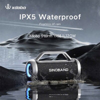 Loa bluetooth XDOBO STORM 1988 II công suất 120W kèm 2 micro không dây, pin 1200 mah