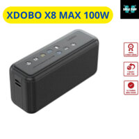 Loa Bluetooth Xdobo X8 Max 100W Siêu Trầm Chống Nước IPX5, Hỗ Trợ EQ, Thẻ TF Cổng AUX - Bảo hành 12 tháng