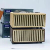 Loa bluetooth XM 505 /XM 520 hình thùng gỗ, tích hợp giá đỡ, thiết kế phong cách cổ điển sang trọng, pin trâu, bass đầm.