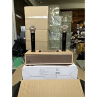 Loa Bluetooth XM U525 Kèm 2 Micro Không Dây, Thiết Kế Vỏ Gỗ Cực Đẹp, Dễ Sử Dụng, Độ Bền Cao. Bảo Hành 12 Tháng
