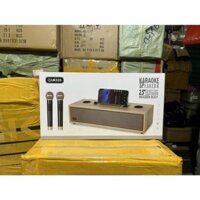Loa bluetooth XM - UK525 kèm 2 mic không dây , Bass mạnh, siêu trầm , thiết kế vỏ gỗ dạng thanh để bàn bảo hành 12 Tháng