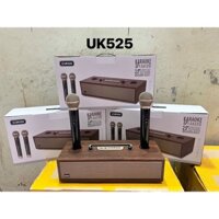 Loa Bluetooth XM-UK525 kèm 2 micro karaoke không dây công suất 30 W