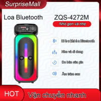 Loa Bluetooth ZQS-4272M Hình Dáng Đèn Lồng, Âm Thanh Sống Động, Phù Hợp Các Tụ Họp Gia Đình Bạn Bè Củ Loa Nghe Nhạc