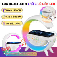 Loa Blutooth Chữ G Tích Hợp Đèn Ngủ Và Sạc Điện Thoại Cực Kì Thông Minh, Tiện Lợi-Loa Không Dây Nghe Nhạc Âm Thanh Chuẩn