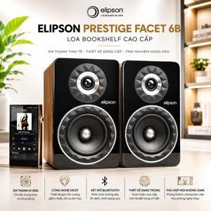 Loa bookshelf bluetooth Elipson Prestige Facet 6B BT