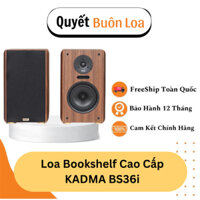 Loa Bookshelf Cao Cấp KADMA BS36i - Bluetooth 5.0 - Hi-Fi Audio - Bảo hành 12 tháng