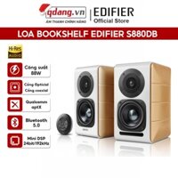 Loa Bookshelf EDIFIER S880DB - Hệ thống âm thanh Hi-Fi -  Điều khiển từ xa - Bluetooth 5.0