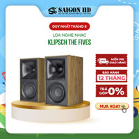 Loa Bookshelf Klipsch The Fives - Loa Bluetooth không dây HÀNG CHÍNH HÃNG - WALNUT
