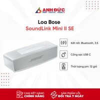 Loa Bose SoundLink Mini II 2 hàng chính hãng new 100 - Trắng