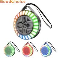 Loa BT không dây di động trên ô tô có đèn LED Máy nghe nhạc cầm tay chống nước