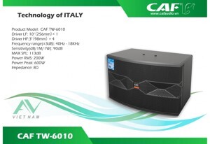 Loa CAF TW-6010