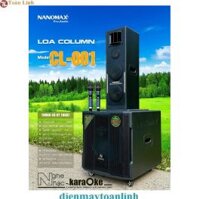 Loa Cây Nanomax CL-001 Bass 40cm 850W kèm 2 mirco