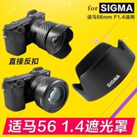 Loa Che Nắng Sima 56mm f1.4 dc dn sony a6400 camera 6600 micro lens 55mm