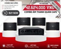 Loa Cho Quán Cafe Công Suất Lớn | 4 Loa JBL Pasion 10