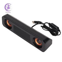 Loa Có Dây 3.5 Mm Cắm HiFi Stereo Loa Siêu Trầm USB Chạy Bằng Máy Tính Để Bàn Loa Dài Cho Tivi Máy Tính Laptop