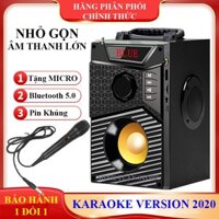 Loa Công Suất Lớn, LoaHozito Cao Cấp Version 2020 + TẶNG MIC HÁT, Loa Hat Karaoke Bluetooth Cầm Tay  - Kèm Điều Kiển