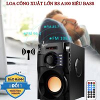 Loa Công Xuất Lớn BluetoothLoa Di Động Rs A 100 Cao Cấp Bass Khủng Loa 3 in 1 Công Xuất Lớn Âm Thanh Sắc NétChơi Nhạc 4H-6H.Bh 12T 1 Đổi 1 Tại TECH GOLD STORE shop.(GIẢM GIÁ-50%)