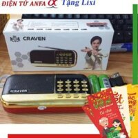 Loa Craven CR-836s, 853 3 pin, Máy nghe pháp đài niệm phật nghe thẻ nhớ, USB siêu bền, B hành 6 tháng