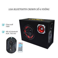 Loa CROWN 6 vuông có bluetooth