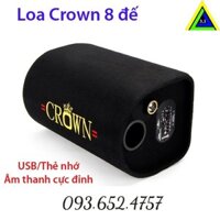 Loa Crown 8 Đế Bluetooth-Loa Di Động