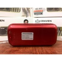 Loa đài Craven nghe thẻ nhớ, USB, FM, Máy nghe nhạc mini Tắm Ngôn Ngữ Caraven CR 853 3 Pin