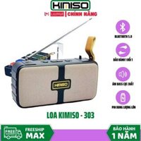 Loa Đài Fm/Am KIMISO Bluetooth. Loa Bluetooth KIMISO KM-303. Loa Nghe Nhạc Di Động Km 303