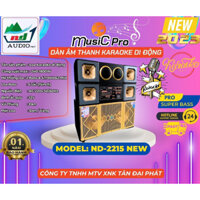 Loa di động bass 40 đôi model: ND 2215 NEW