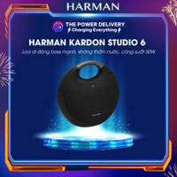 Loa di động Bluetooth Harman Kardon Onyx Studio 6 bass mạnh không thấm nước công suất 50W