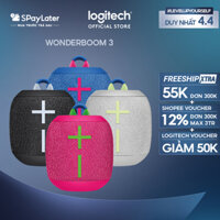 Loa di động Bluetooth Logitech UE Wonderboom 3 - Nhỏ gọn, Bass lớn 360o, kháng nước