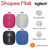 Loa di động Bluetooth Logitech UE Wonderboom 3 - Nhỏ gọn, Bass lớn 360o, kháng nước