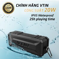 Loa Di Động Bluetooth Vtin 20W Chơi Nhạc Đàm Thoại 25h Chống nước IPX6 – Hàng chính hãng