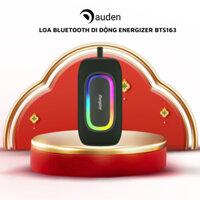 Loa di động Energizer BTS163BK kết nối với bluetooth 5.2, bảo hành 12 tháng - Hàng chính hãng