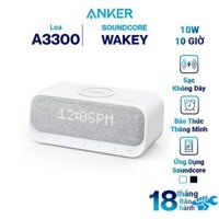 Loa di động tích hợp sạc nhanh không dây, FM Radio, báo thức Anker Soundcore Wakey - A3300